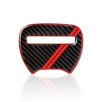 Automobilio vairo dangtelio apdaila Dodge Challenger 2015-2023 Dodge Charger 2015-2023 Durango 2014-2021 Carbon Fiber raudona