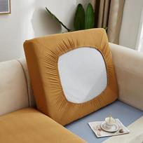 Vienos spalvos tampri sofos sėdynės užvalkalas Sofos užvalkalai svetainei Nuimamas elastinis sėdynės kėdės užvalkalas Baldų apsauga Back cushion cover kupranugaris