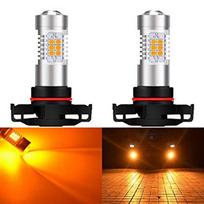 2 vnt. LED lemputė H16 12-24V CANBUS oranžinė Off-Road