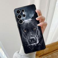 Telefono dėklas, skirtas Samsung Galaxy S20 Fe S8 S7 S23 Ultra 5g S22 Plus S10 S9 S21 S10e silikoninis vokiečių aviganio dangtelio buferis Samsung S23 5G