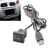 USB su apsauga nuo dulkių Aukštos kokybės skydelis USB prievadas AUX gray