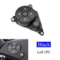 Vidaus daugiafunkcio vairo mygtuko remonto komplekto telefono valdymo klavišai, skirti Mercedes Benz C GLK E klasė W204 X204 W212 Black Left