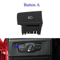 Kairiarankio RHD priekinio žibinto sukamas rūko žibinto dangtelio mygtuko priekinio žibinto jungiklio skydelis BMW 1 2 3 4 X1 X2 serijoms F20 F45 F30 F31 F48 Button A