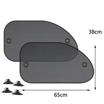 Automobilio skėčio dangteliai dangteliai Universalus priekinio stiklo sulankstomas skydelio atšvaitas priekinis stiklas automatinis lango skėčio apsauga nuo saulės 2pcs front seat side