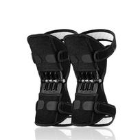 Strong Knee Joint Support Pad Spring Rebound Knee Protector Guard Booster Sport Power Lift Equipment 1 Pair juoda
