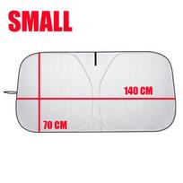 Car Windshield Sun Shade Covers Visors Auto Front Window Sunscreen UV Protection Heat Insulation Parasol Accessories SMALL