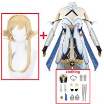 „Lumine Cosplay“ kostiuminė suknelė, uniforma, kostiumas, Helovino karnavalinis vakarėlis, drabužiai, žaidimas vaidmenų žaidimas Moterų apranga L-(Full set+wig)