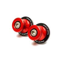 Motociklų priedai 6 mm Swingarm Slider Ritės stovo varžtai YAMAHA MT09 MT 09 Tracer XSR900 XSR S Red