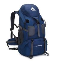 NEMOKAMAS KNIGHT 50L Žygio Kuprinė Profesionali Lauko Sporto Kuprinė Vyrams ir Moterims Didelės Talpos Lengva Važiavimo Kelioninė Kuprinė Duffel Bag 50L black