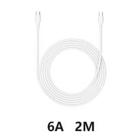 XIAOMI USB-C Type-C 120W 6A greito įkrovimo telefono laidas 2M