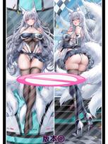 Azur Lane Shinano Dakimakura 2WAY apsikabinantis kūno pagalvės užvalkalas Anime Otaku pagalvės pagalvėlės užvalkalas Kalėdų dovanos 120x40 cm