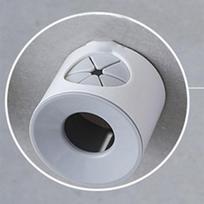„Xiaomi 3Life“ dantų šepetėlio stovo laikiklis su nutekėjimo anga elektrinis dantų šepetėlis ant sienos montuojamas laikiklis, taupantys erdvę vonios kambario priedai