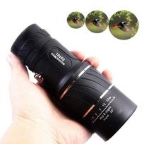 Galingas monokulinis teleskopas 16x52 ilgo nuotolio HD taškas Super Zoom monokulinis optinis taikiklis skirtas žvejybai stovyklavietėje juoda
