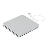 USB išorinis lizdas DVD kompaktinių diskų įrenginyje Superdrive, skirtas MacBook Air Pro sidabras/pilka