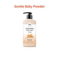 [HAPPY BATH] NATŪRALI kūno pieno milteliai kūdikiams ir obuolių bananai 400 ml Baby Powder 400ml
