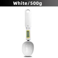 Naujos skaitmeninės virtuvinės svarstyklės LCD ekranas 1g/0.1oz Tikslios nerūdijančio plieno maisto svarstyklės maisto gaminimui, kepimui, svėrimui, elektroninės svarstyklės balta