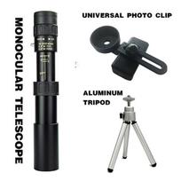 10-300X priartinantis HD nešiojamas galingas žiūronas ilgo nuotolio profesionalus teleskopas monokuliarinis spyglass žemas naktinis matymas medžioklės teleskopų rinkinys Telescope + Tripod + Clip