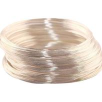100 Pcs Bracelets Steel Wire Cuff Slim Bangle Bracelet Set