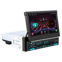 REAKOSOUND 7 colių HD belaidis Android Auto CarPlay 1Din Video Multimedia MP5 grotuvas Ištraukiamas ekranas Mirror Link Car BT/FM/USB/AUX 7inch-1+32