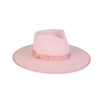 Vilnos veltinio žiemos kaspinėlis Riboto leidimo spalvos Moteriški Fedora skrybėlės Kepurė Moterims Laisvalaikio Panama Jazz skrybėlė head size 57cm