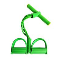 Fitneso gumos 4 vamzdelių pasipriešinimo juostos Latekso pedalų treniruoklis Atsispaudimų traukimo virvė Expander Elastingos juostos Joga įranga Pilates treniruotė