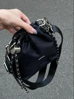 Women's Niche Foldable Bag, Multifunctional Messenger Bag, Portable Bag gray
