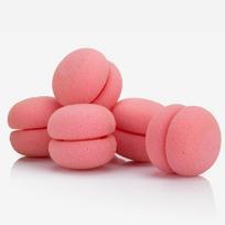 Sdotter Strawberry Heatless Hair Curlers Ribbon Hair Rollers No Heat Curling Rod Sponge Sleeping Soft Wave Formers DIY Hair Styl