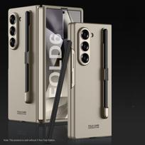 Kietas plastikinis dėklas su rašiklio laikikliu Samsung Galaxy Z Fold 6 5 4 5G telefonui Apsauginis smūgiams atsparus dangtelis be rašiklio Galaxy Z Fold 6