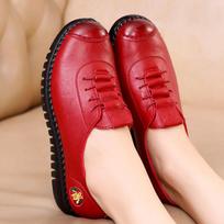 Spring Designer Shoes Woman Quality Leather Slip on Flats Shoes for Women Loafers Ladies Shoe 35 gray