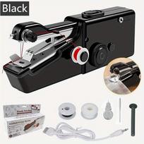 Portable Handheld Sewing Machine, Hand Held Sewing Device Tool Mini Portable Cordless Sewing Machine Electric Sewing Machine For Clothes Pants juoda