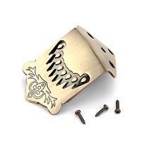 Mandolin Tailpiece Replacement Part for 8 String Mandolin, Mandolin Guitar Tailpiece Musical Instrument Part with Screws