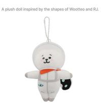 BTS Wootteo X Bt21 RJ Pliušinis Žaislas (baltas)