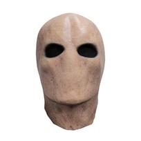 Slendermeno kaukė Cosplay Baisi Siaubo Beveidis Žmogus Ateivio Kaukolė Lateksinis Šalmas Helovino Karnavalo Vakarėlio Kostiumo Rekvizitai balta