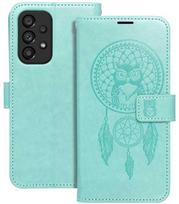 Forcell Oem MEZZO Book dėklas skirtas Samsung Galaxy A52 5G / A52 LTE ( 4G ) / A52s 5G dreamcatcher žalios spalvos