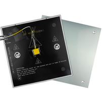 3D Printer Print Platform Aluminum Heated Bed with PEI Sheet Double Side Textured Compatible with 1