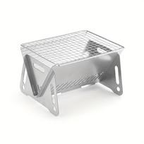 Mini sulankstomas nerūdijančio plieno kepsninys, nešiojamas kepsnys stovyklavimui ir piknikams, atsparus aukštai temperatūrai, lengvai perkeliamas