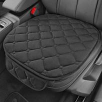 SEAMETAL automobilio sėdynės užvalkalas Pliusinis užvalkalas priekinis pagalvėlė šilta apsauga žieminiai automobilio priedai 1PC Front juoda