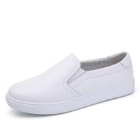 Pavasariniai Nauji Laisvalaikio Moteriški Batai Odiniai Balti Batai Moteriški Sportbačiai Batai Batai Batai Batai Loafers Moteriški Batai 35 balta
