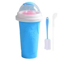 Durable Easy To Clean DIY Food Grade Cooling Smoothie Pinch Cup for Kids Smoothie Cup mėlyna