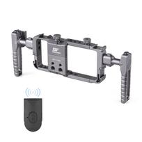 BAFANG BFT-02B Universal Phone Cage Portable Phone Video Rig Kit Handheld Smartphone Stabilizer pilka spalva