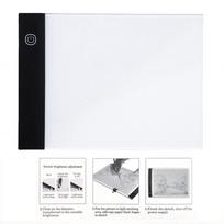 A5 LED tapybos sekimo lentos kopijavimo bloknotas piešimo planšetinis kompiuteris Artcraft trafaretas adjustable light