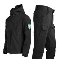 Lauko Tactical Soft Shell Žvejybos drabužiai Vyriški kostiumai žiemai Lauke Stovyklavietės Drabužiai Neperšlampami Vėjo nepraleidžiantys Kelnės šiltai S