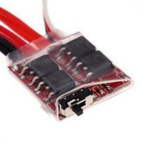 RC ESC 20A šepetėlio variklio greičio reguliatorius su perjungiamu stabdžiu RC automobilio bakui