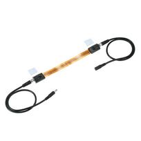 Itin plonas plokščias maitinimo laido F jungtis tinka po durimis langai be gręžimo 26 cm ilgio