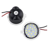 2 vnt. 18 LED lemputė po veidrodžiu, skirta Ford Mondeo S-Max EDGE Explorer F-150