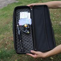 Meškerės ir ritės rinkinys Meškerykotis su dėžute žvejybos reikmenų ir meškeriojimo krepšiu Rod1.8m&Reel set