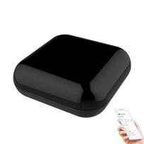 WIFI IR RF nuotolinio valdymo pultas universalus valdiklis valdymas balsu Sumanus namų gyvenimas viskas viename nuotolinio valdymo pultas juoda
