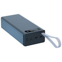 Nuimamas LCD ekranas „pasidaryk pats“ 16x18650 akumuliatoriaus dėklas Power Bank Shell įkroviklio dėžutė juoda