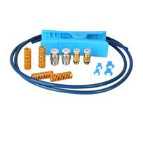 Creality Capricorn Premium XS Bowden PTFE vamzdis 1 metras ir pneumatinės jungiamosios detalės su vamzdžių pjaustytuvu įvairiaspalvis