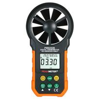 PEAKMETER Daugiafunkcis skaitmeninis anemometras Profesionalus vėjo greičio matuoklis LCD skaitmeninis anemometras Oras